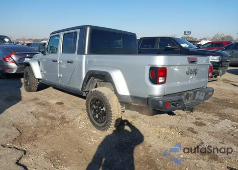 2023 Jeep Gladiator Willys 4X4 z USA, uszkodzony, nr VIN 1C6HJTAG9PL517469